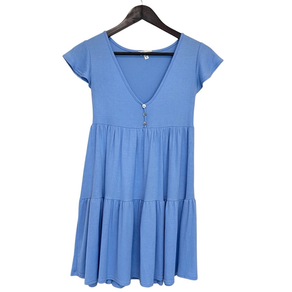 See You Monday Tiered Mini Dress
